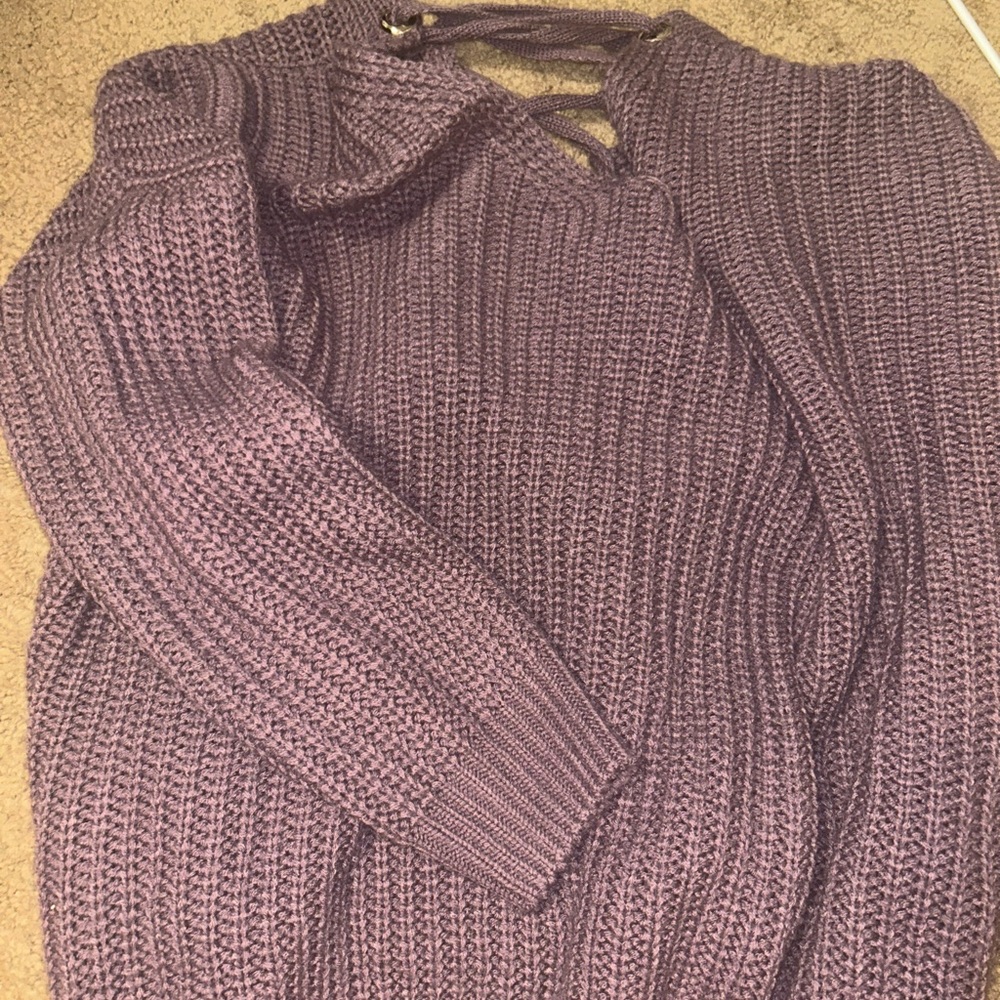 Fashion nova purple sweater